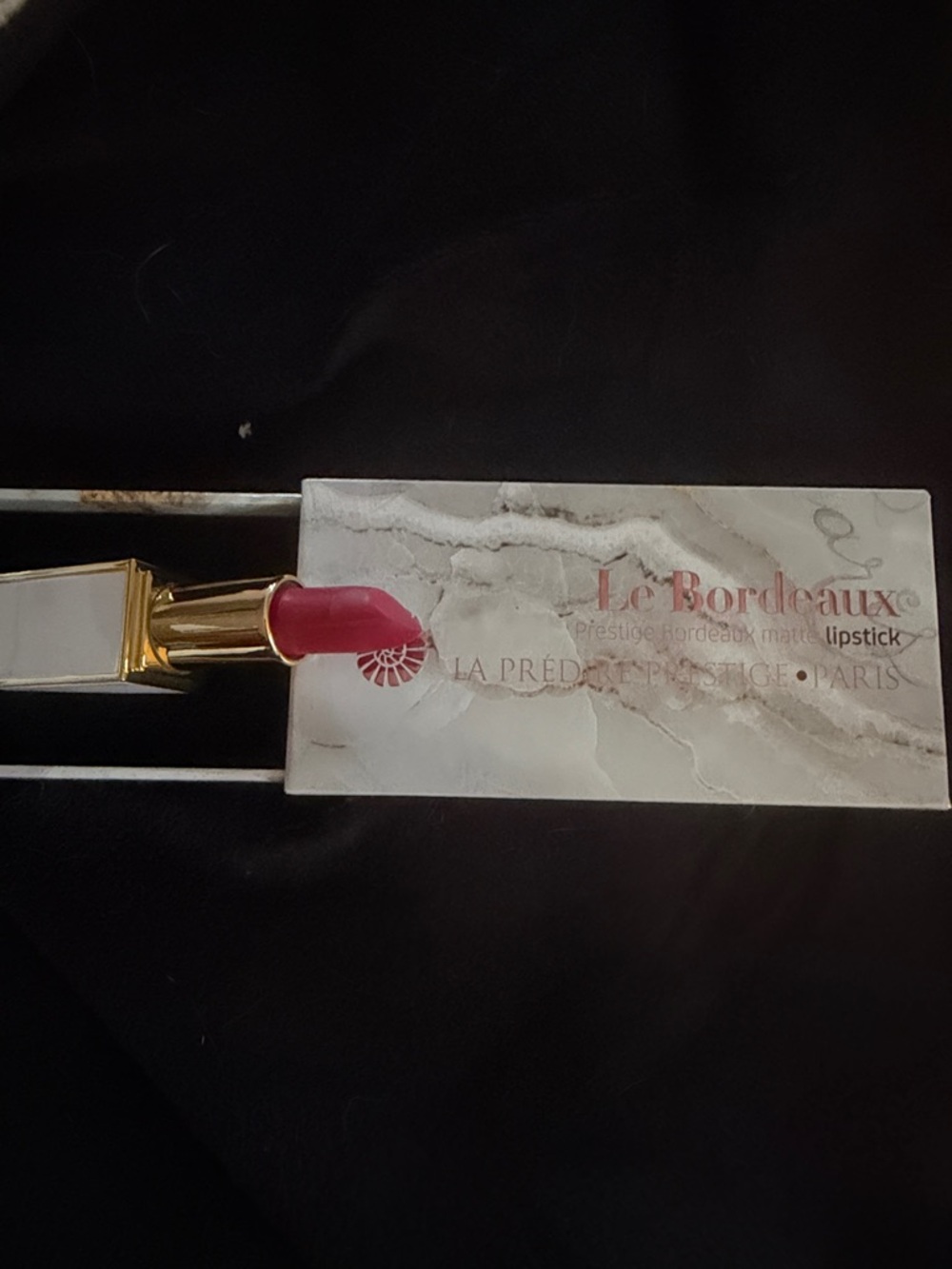 Bordeaux Lipstick in Bright Rose Pink